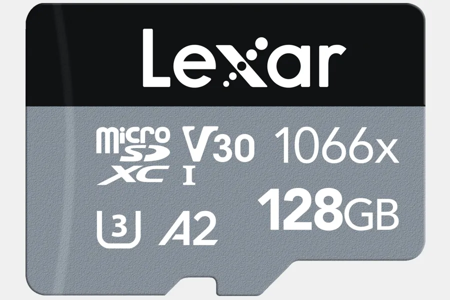 Karta microSDXC Lexar Pro UHS-I Silver 1066x 128 GB